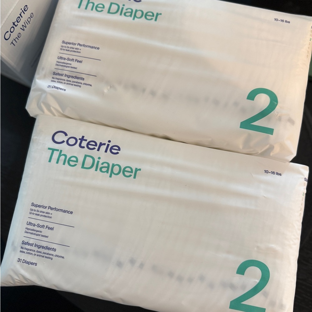Coterie Ultra-Soft Diapers Size 2